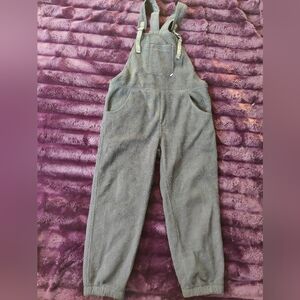 Felted overalls (black)